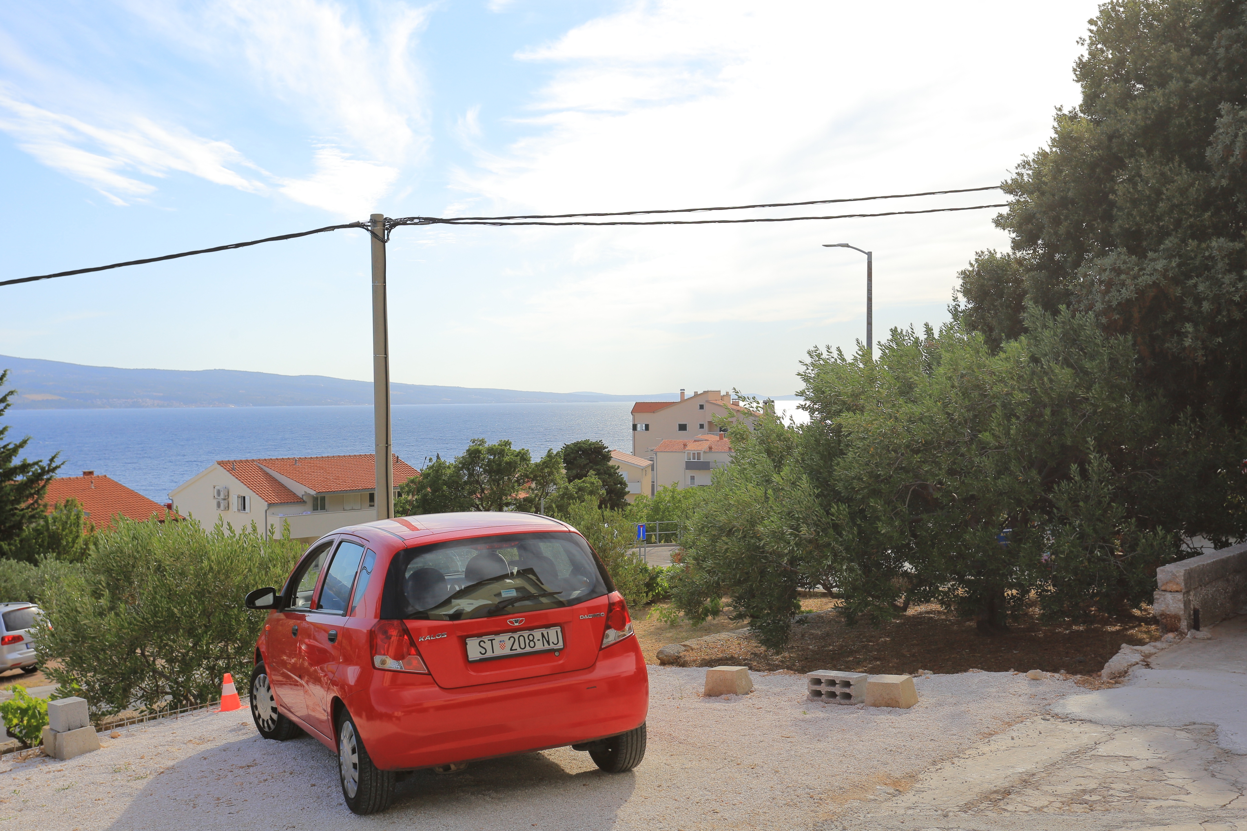 Two bedroom apartment with terrace and sea view Stanići, Omiš  A-d