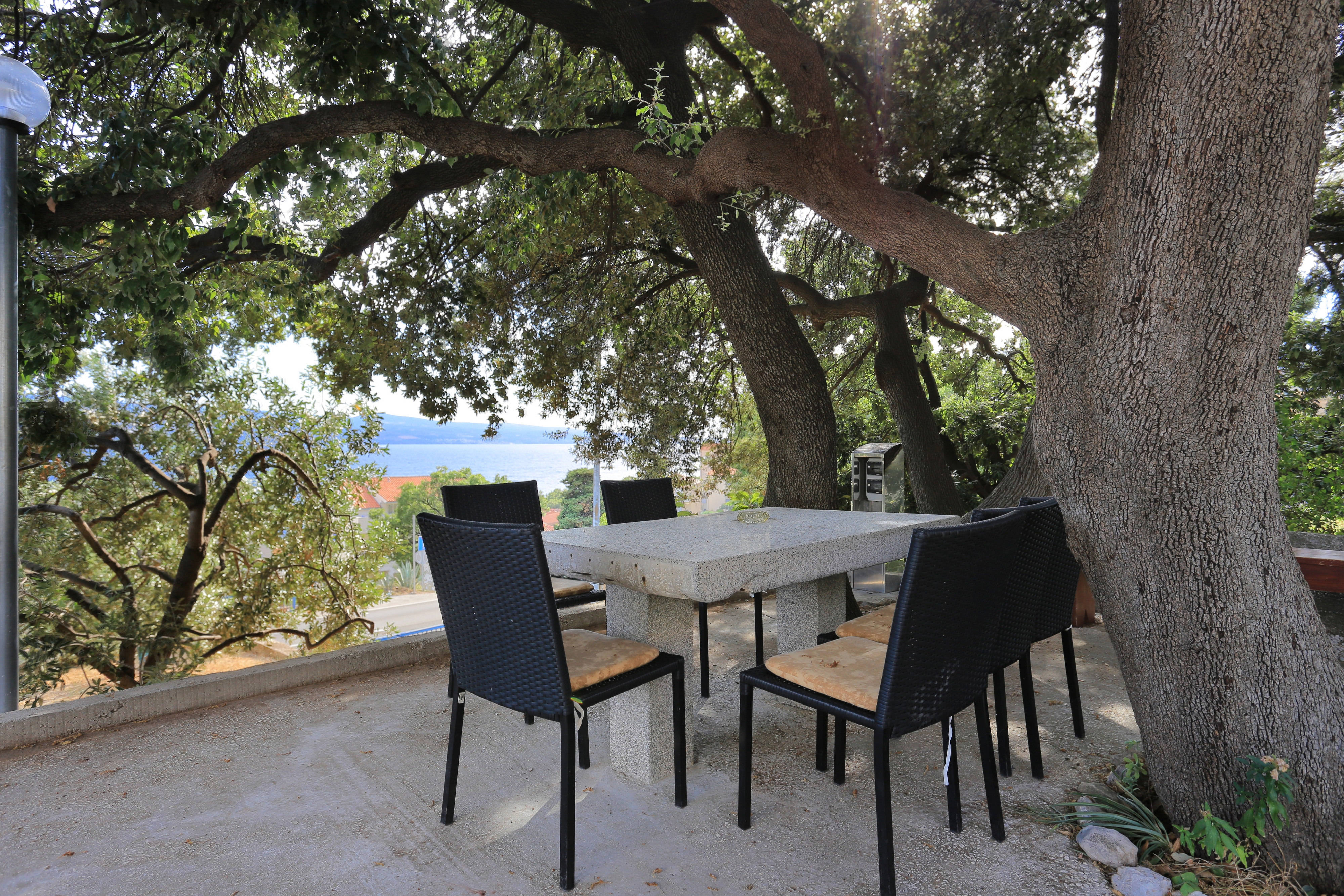 One bedroom apartment with terrace and sea view Stanići, Omiš (A-1027-c)