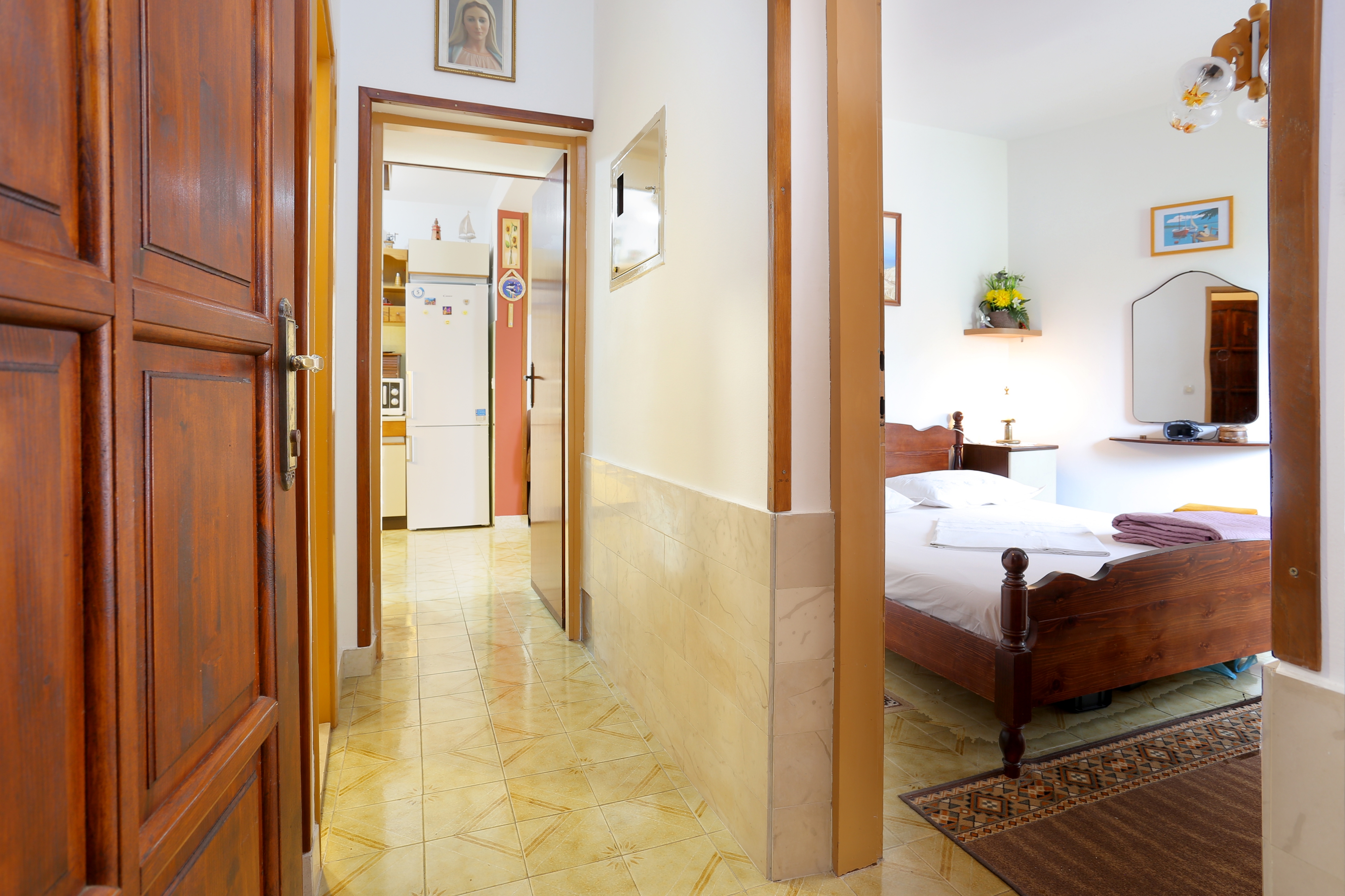 Two bedroom apartment with terrace and sea view Stanići, Omiš  A-a