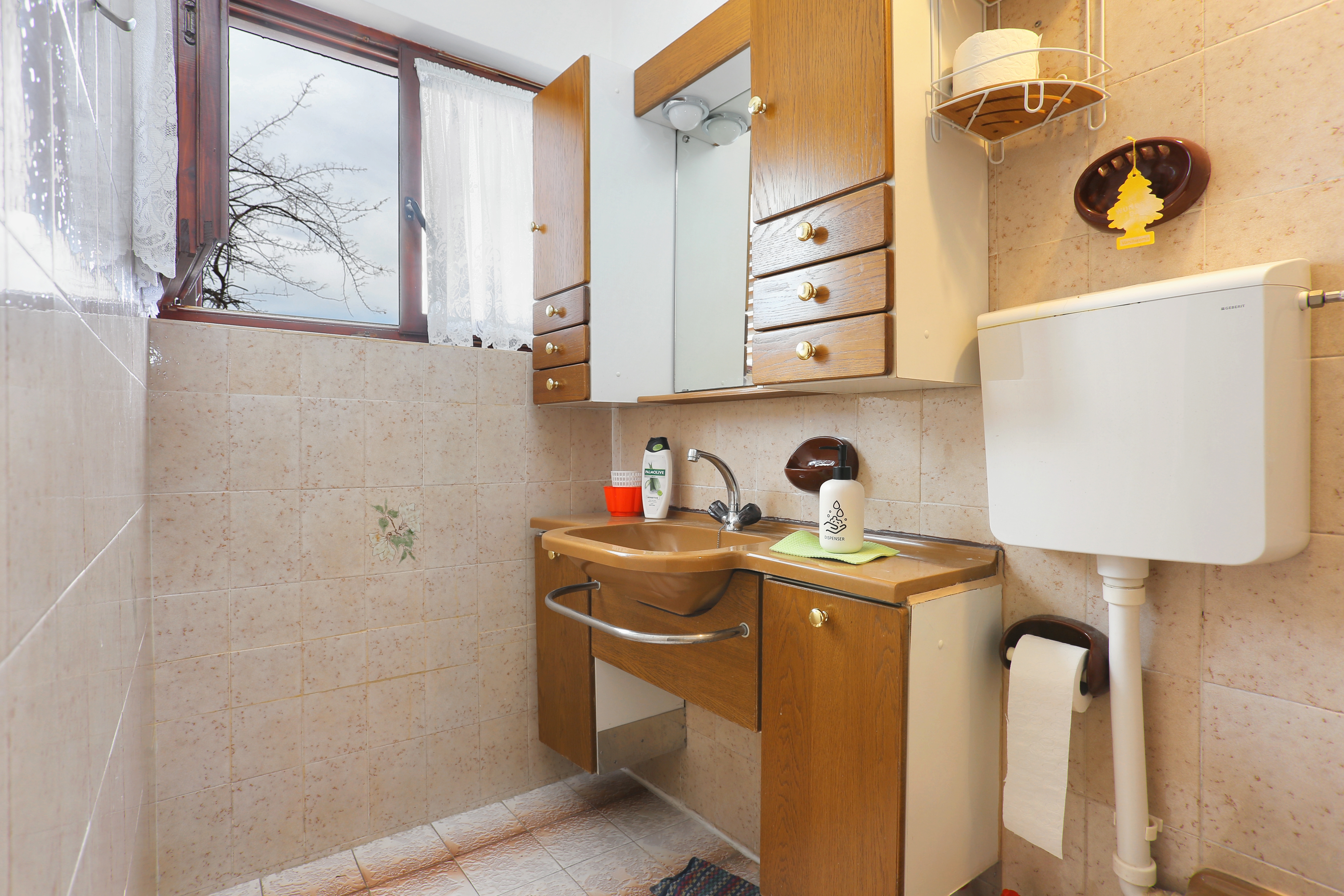 Two bedroom apartment with terrace and sea view Stanići, Omiš  A-b