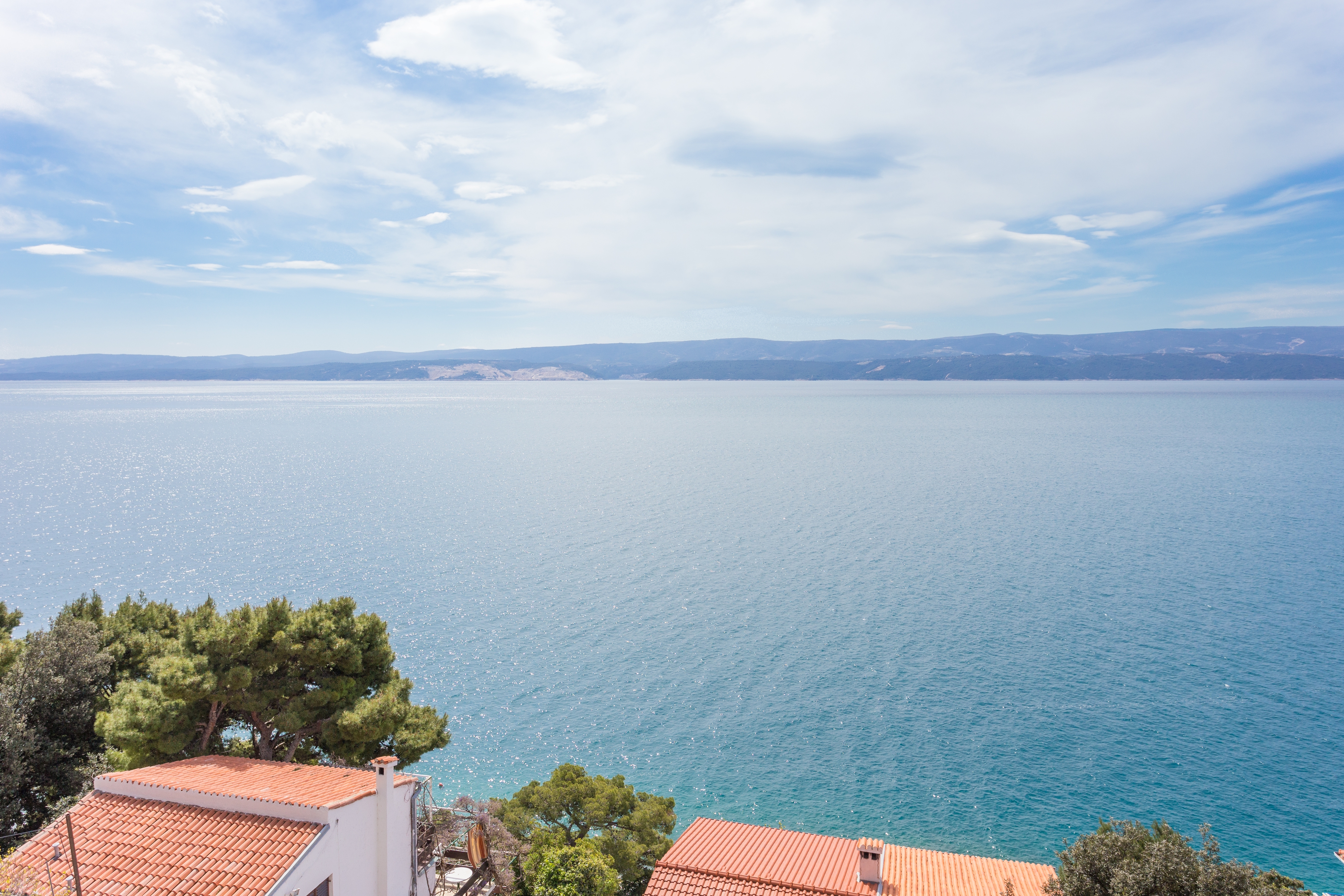 Two bedroom apartment with terrace and sea view Stanići, Omiš  A-b
