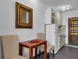 Jídelna Duće, Jídelna v ubytování typu studio-apartment, domácí mazlíčci povoleni a WiFi.
