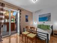 Duće, Bedroom in the room, air condition available, (pet friendly) and WiFi.
