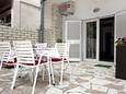 Duće, Shared terrace in the apartment, with a sea view and WiFi.