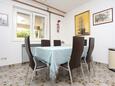 Dining room Stanići, Dining room in the apartment, (pet friendly) and WiFi.