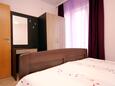 Ražanj, Ložnice 1 v ubytování typu apartment, domácí mazlíčci povoleni a WiFi.
