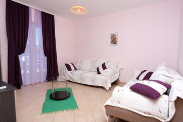 Obývací pokoj Ražanj, Obývací pokoj v ubytování typu apartment, domácí mazlíčci povoleni a WiFi.