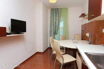 Ražanj, Jídelna v ubytování typu apartment, domácí mazlíčci povoleni a WiFi.