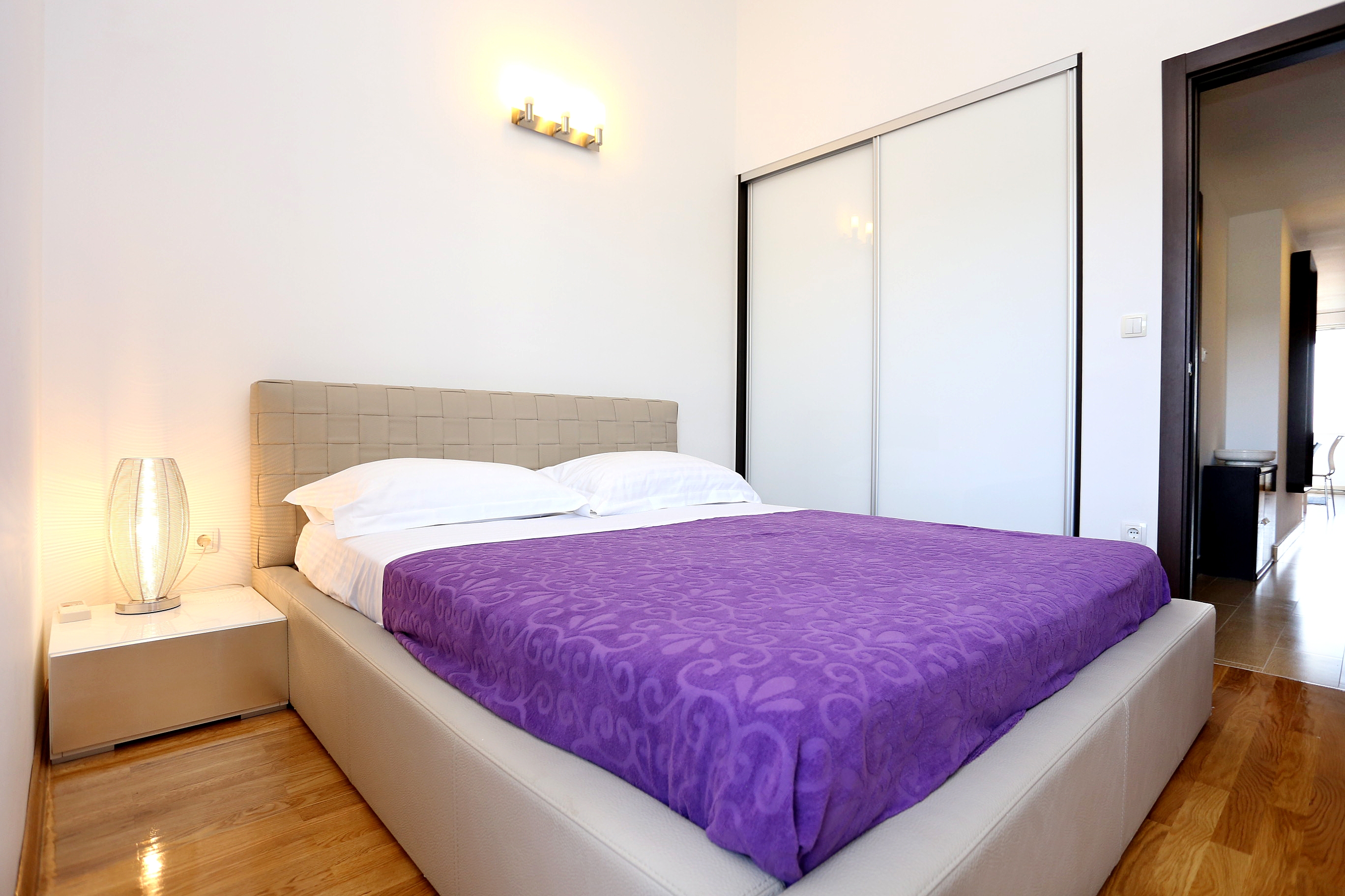 Two bedroom apartment with terrace and sea view Zečevo Rtić, Rogoznica  A-a