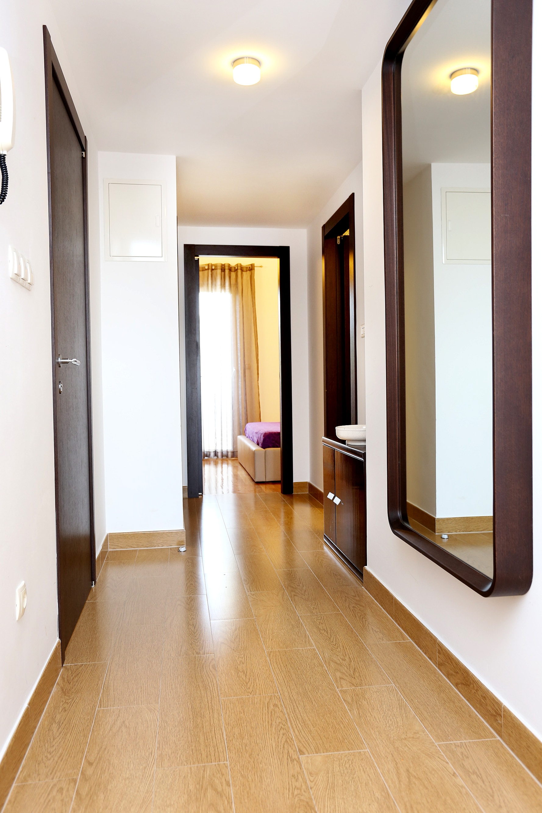 Two bedroom apartment with terrace and sea view Zečevo Rtić, Rogoznica  A-a