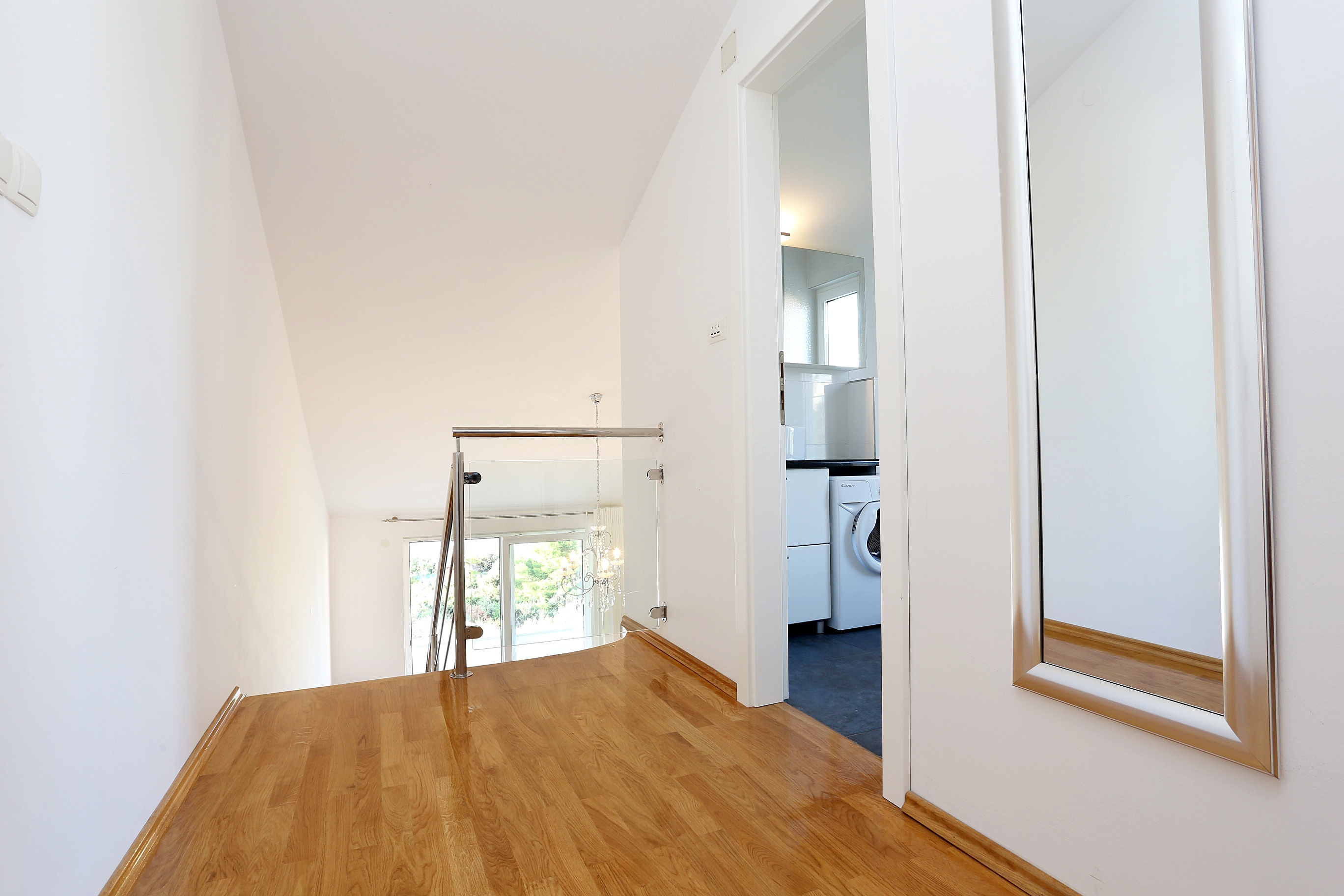 Two bedroom apartment with terrace and sea view Zečevo Rtić, Rogoznica  A-b