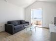 Obývací pokoj Rogoznica, Obývací pokoj v ubytování typu apartment, WiFi.