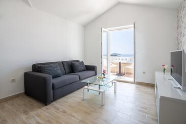 Rogoznica, Гостиная в размещении типа apartment, WiFi.