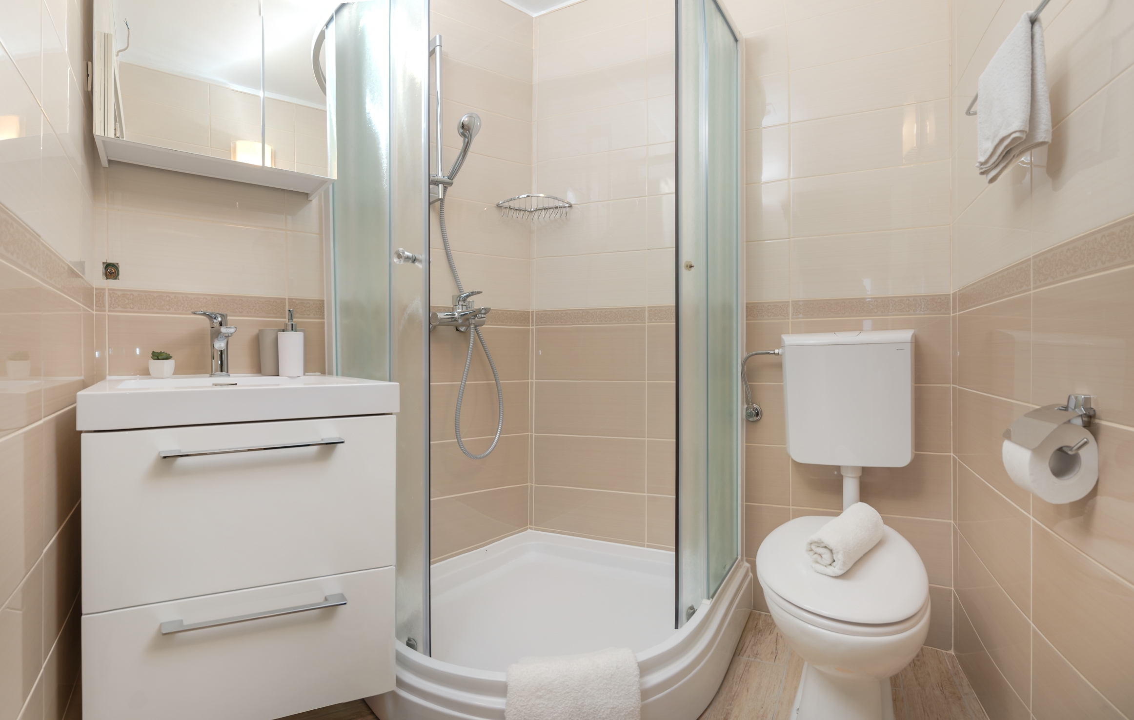 One bedroom apartment with balcony and sea view Rogoznica  A-d