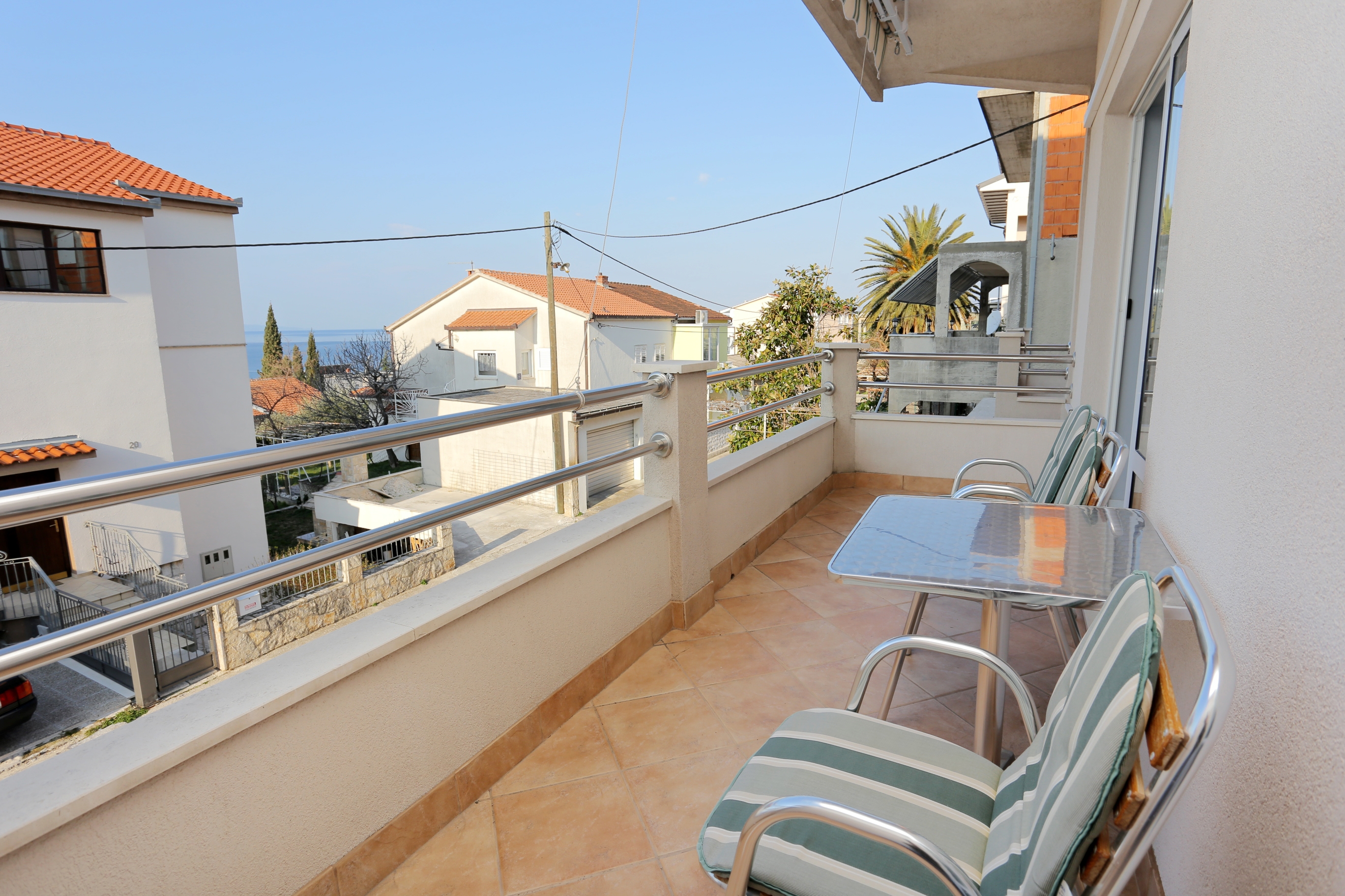 Two bedroom apartment with balcony and sea view Podstrana, Split  A-b