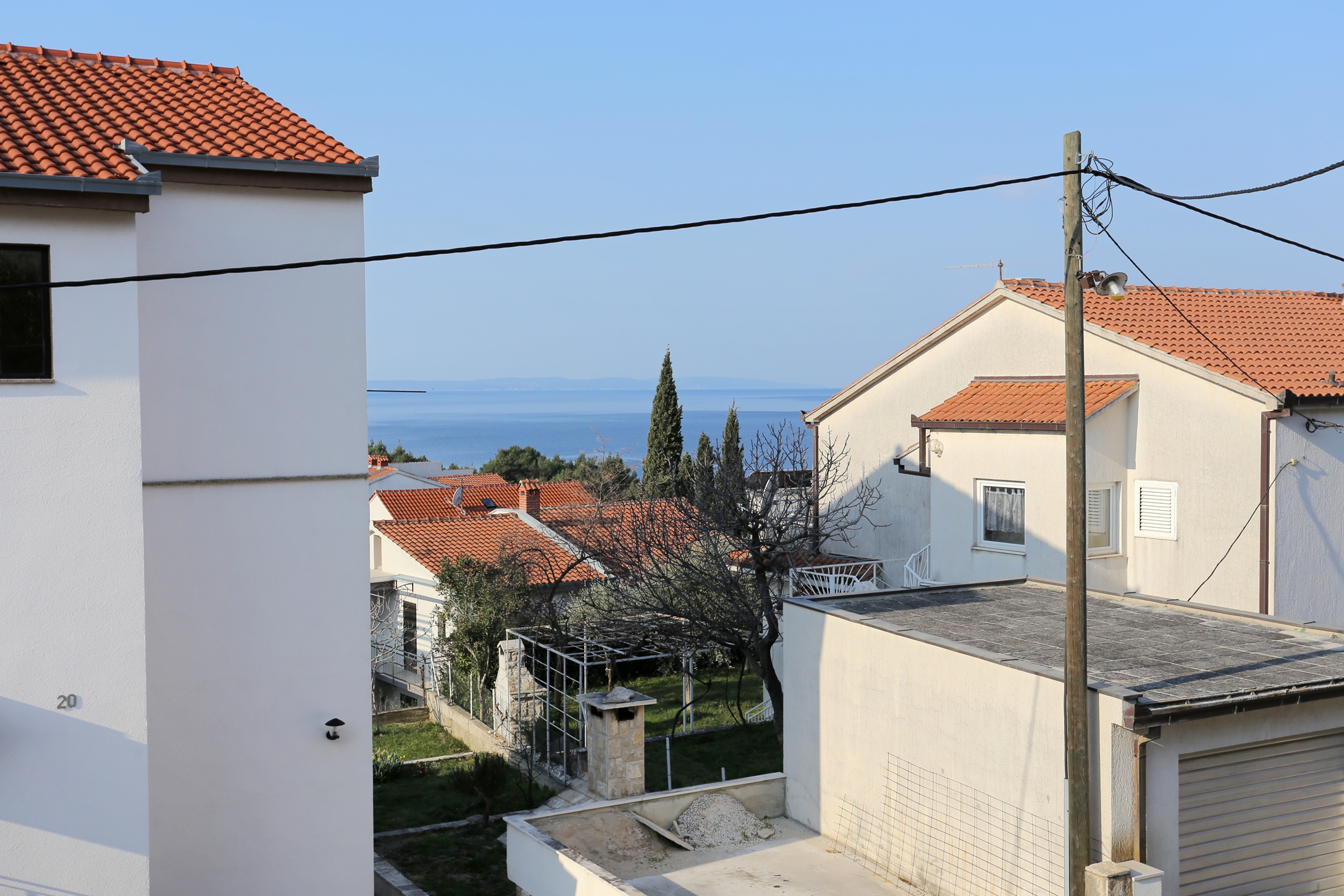 Two bedroom apartment with balcony and sea view Podstrana, Split  A-b