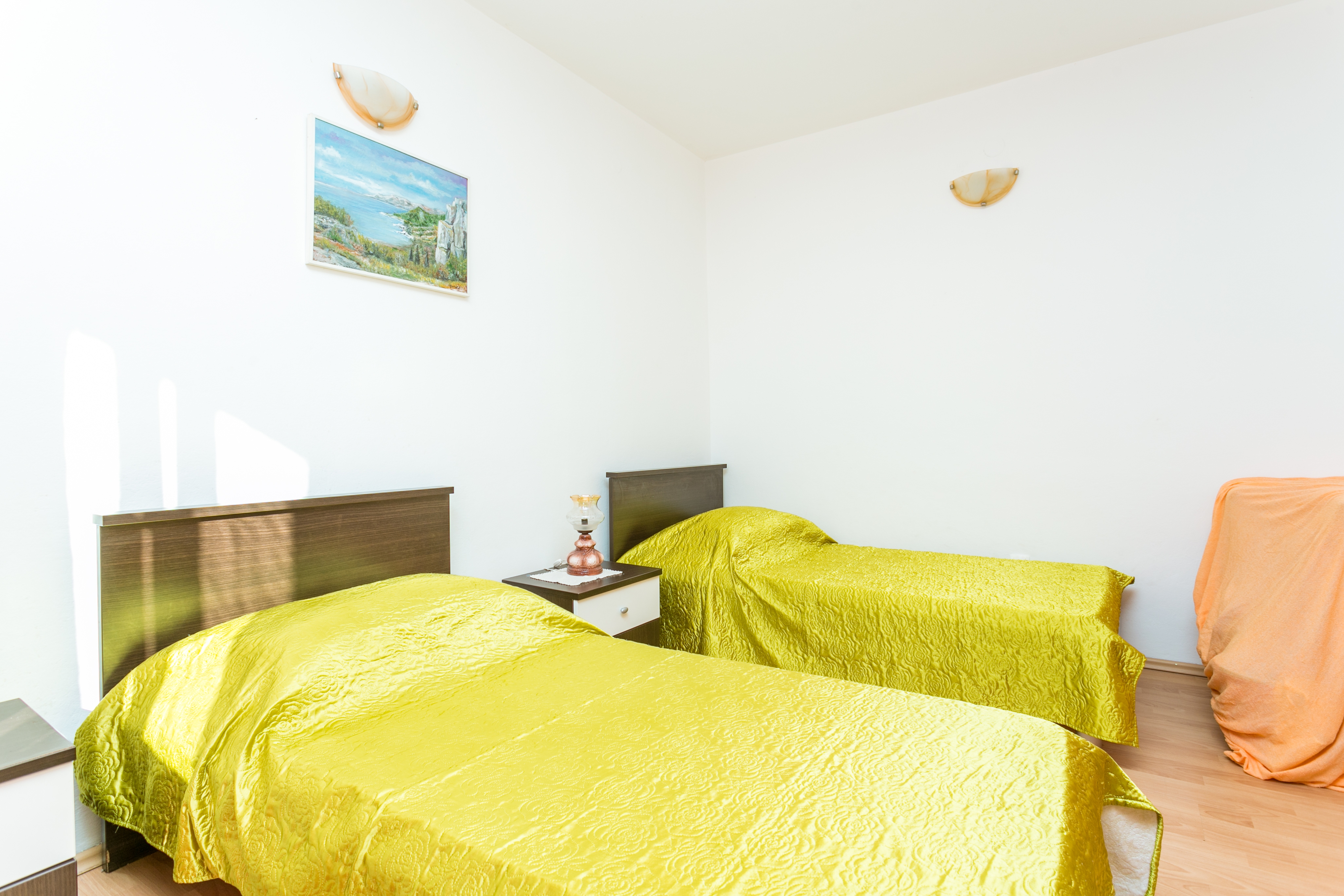 Two bedroom apartment with terrace and sea view Seget Vranjica, Trogir  A-a