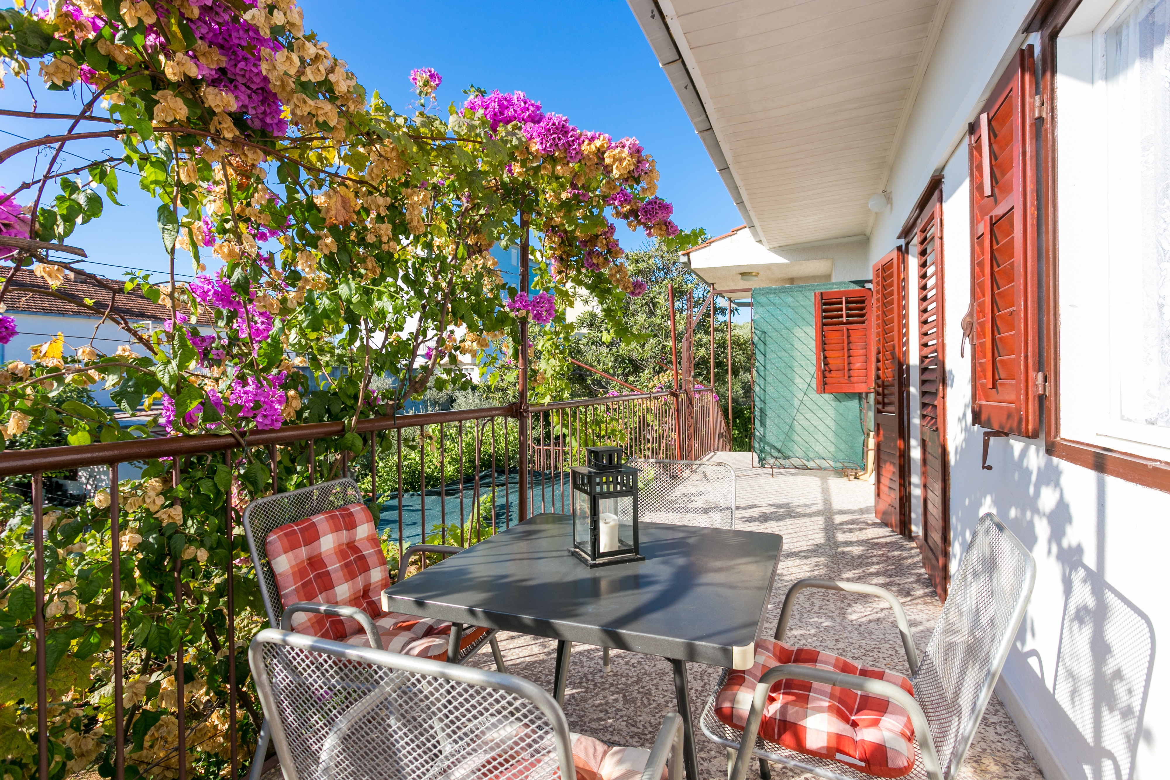Two bedroom apartment with terrace and sea view Seget Vranjica, Trogir  A-a