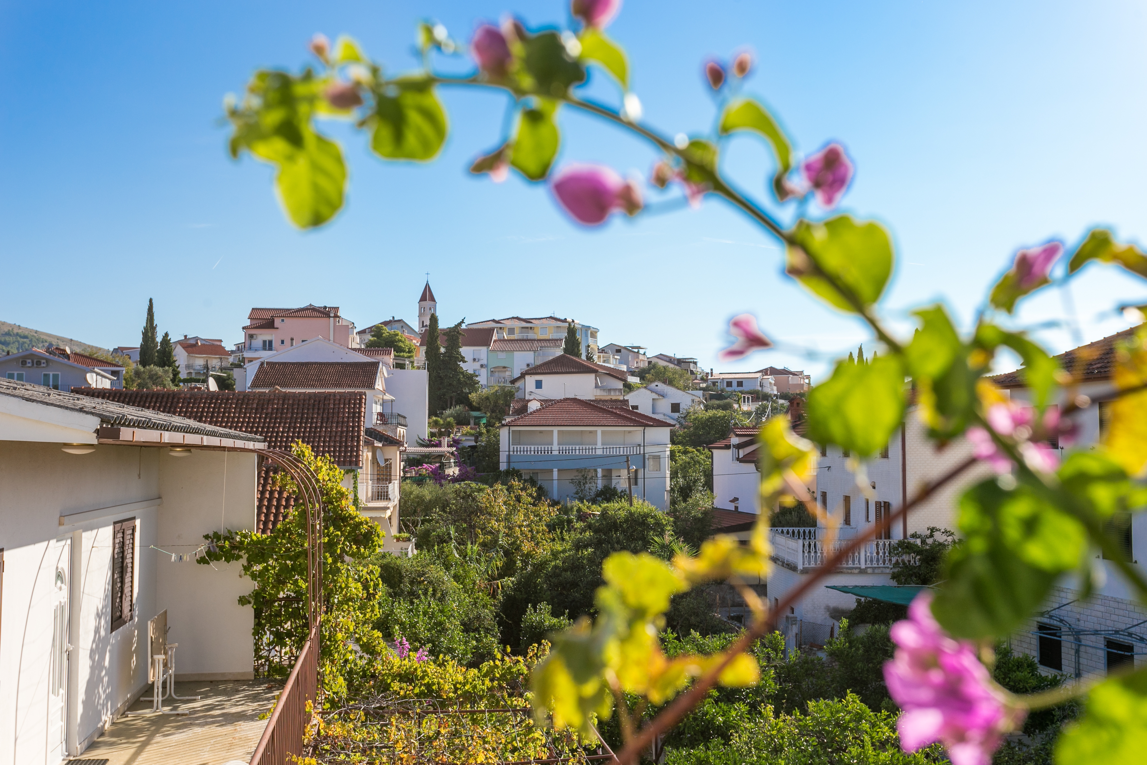 Two bedroom apartment with terrace and sea view Seget Vranjica, Trogir  A-a