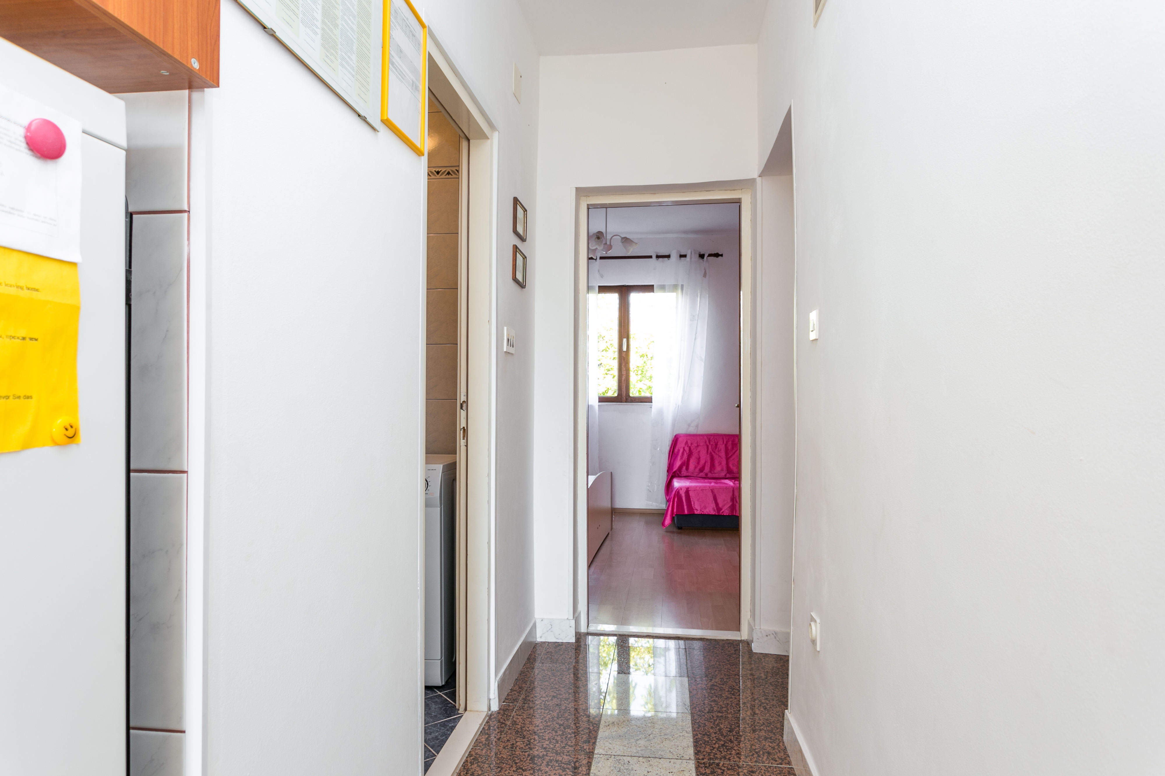 Two bedroom apartment with terrace and sea view Seget Vranjica, Trogir  A-b