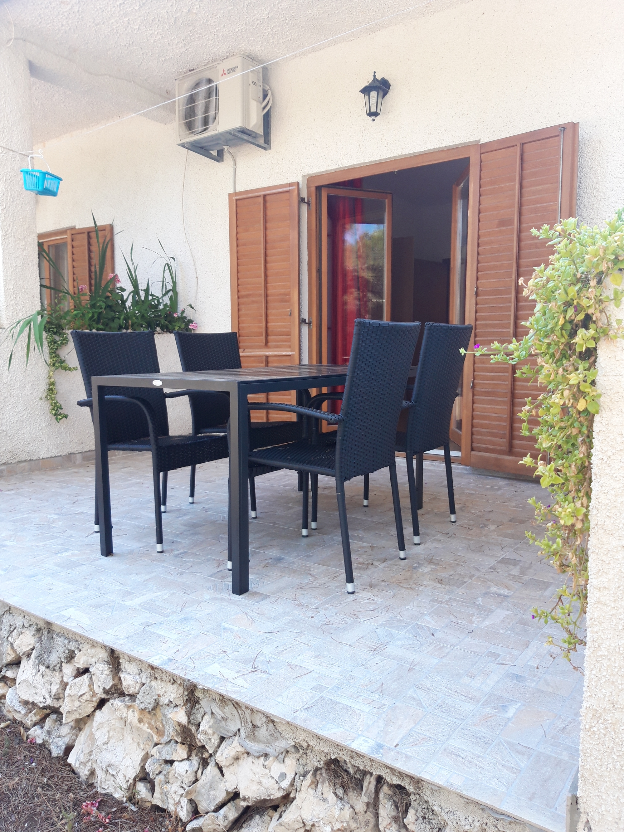 One bedroom apartment with terrace Cove Blaca, Mljet  A-a