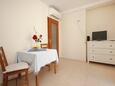 Orebić, Dining room in the apartment, air condition available and WiFi.