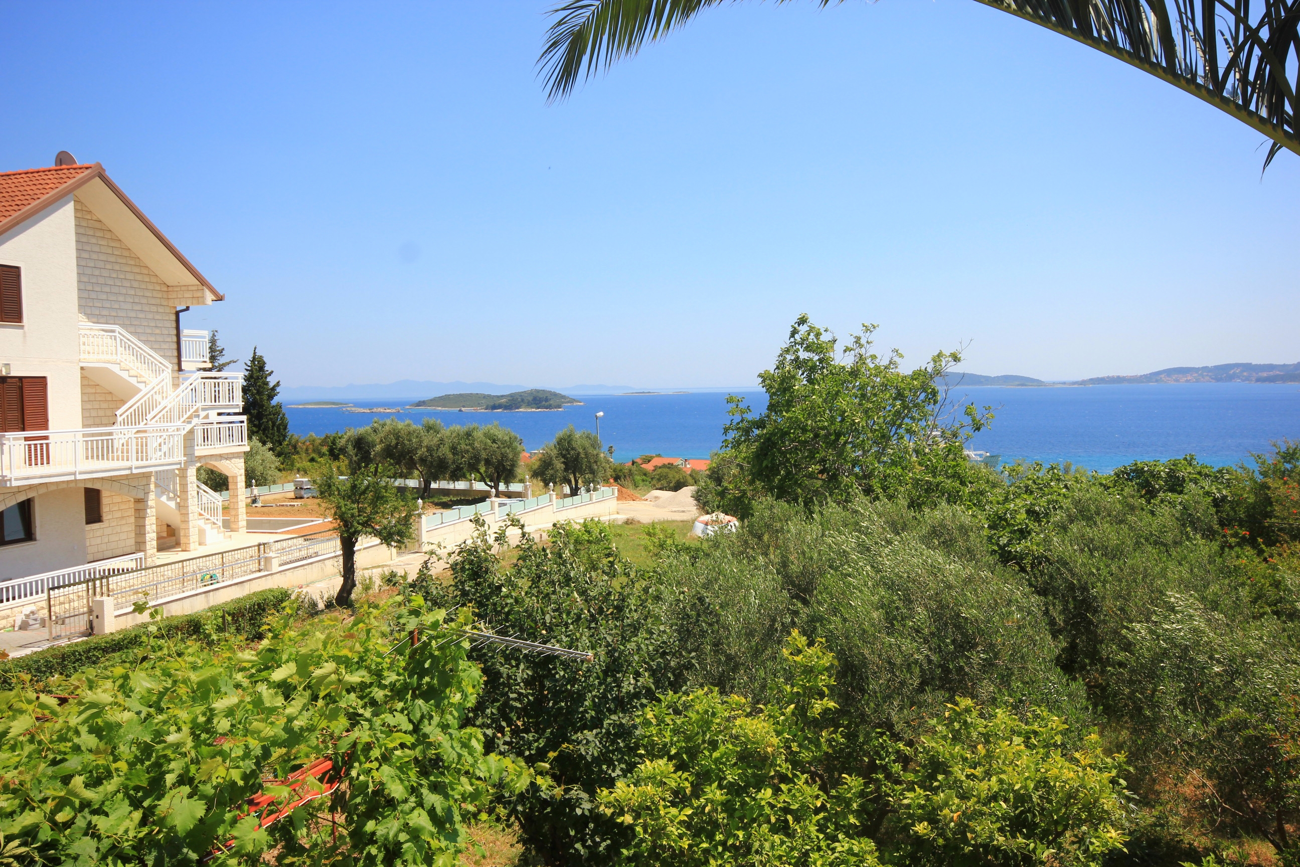 One bedroom apartment with terrace and sea view Orebić, Pelješac  A-a