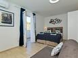 Hvar, Bedroom in the studio-apartment, WiFi.