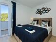 Hvar, Bedroom in the studio-apartment, WiFi.