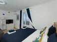 Hvar, Bedroom in the studio-apartment, WiFi.