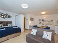 Hvar, Bedroom in the studio-apartment, WiFi.