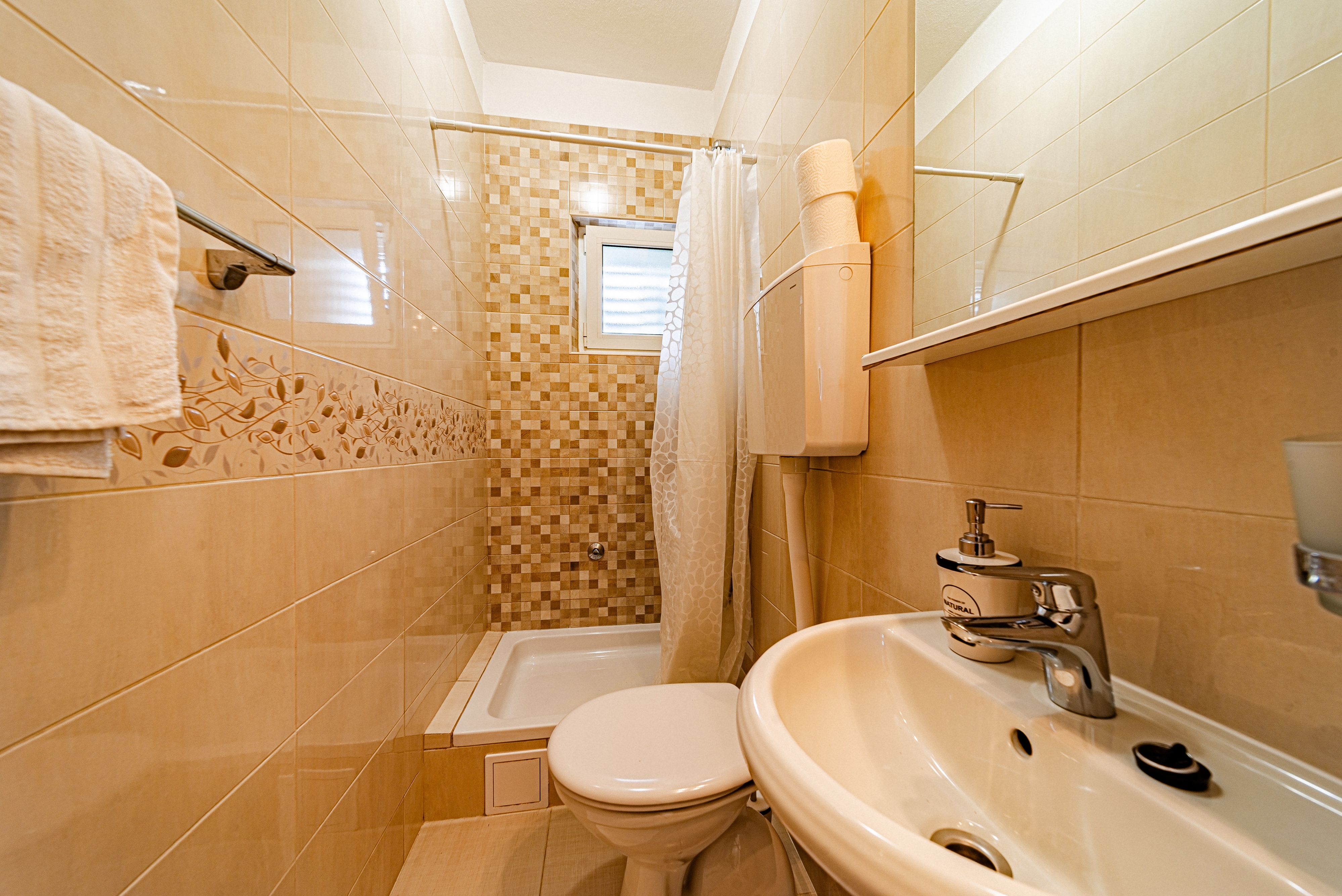 Two bedroom apartment with terrace and sea view Orebić, Pelješac  A-a