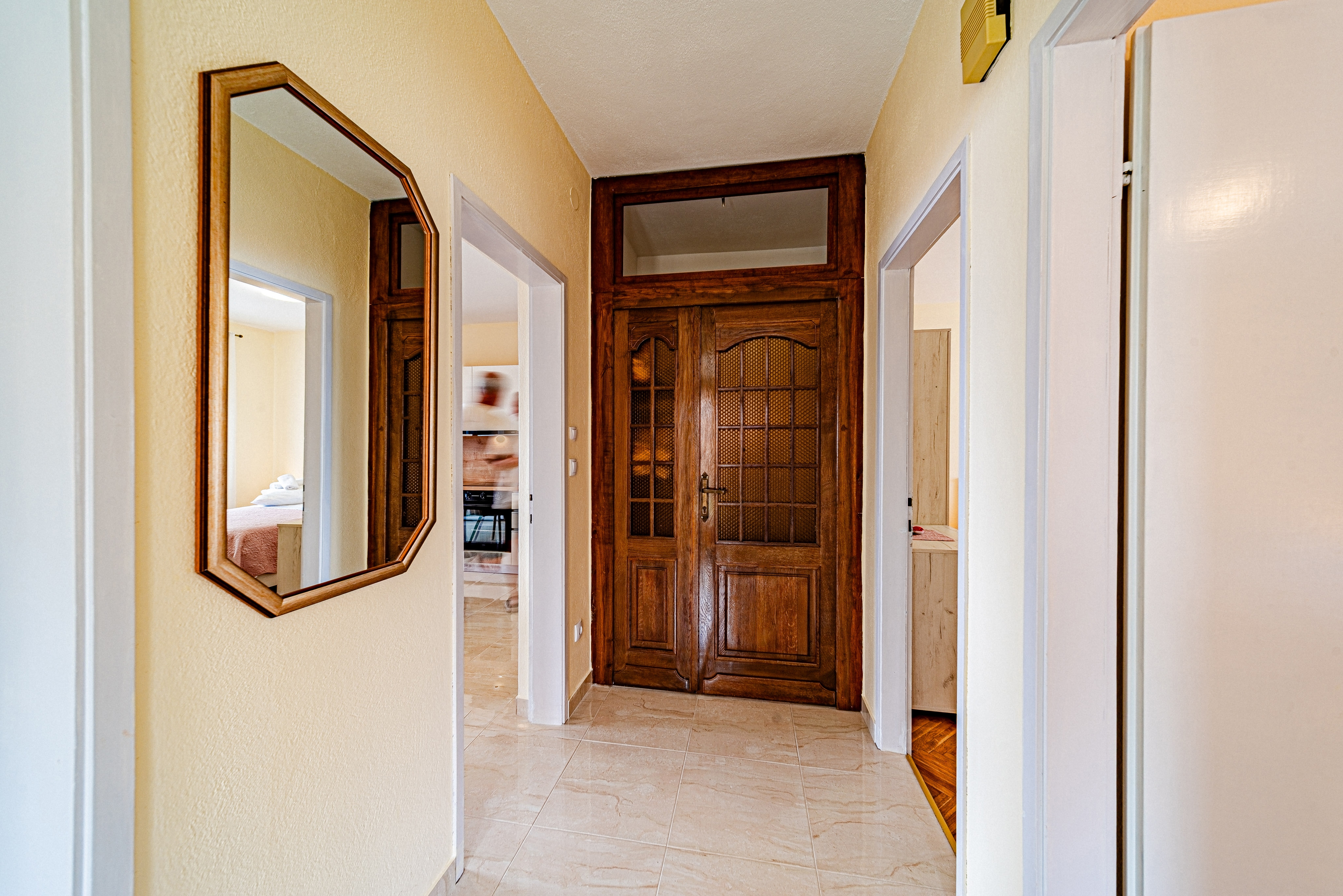 Two bedroom apartment with terrace and sea view Orebić, Pelješac  A-a