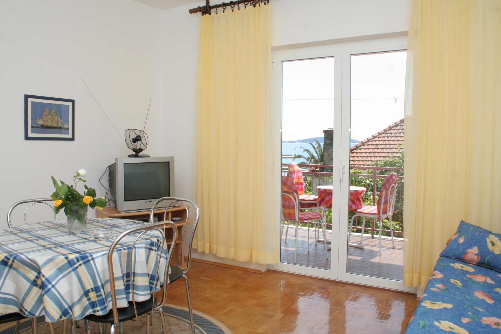 One bedroom apartment with terrace and sea view Orebić, Pelješac (A-10436-b)