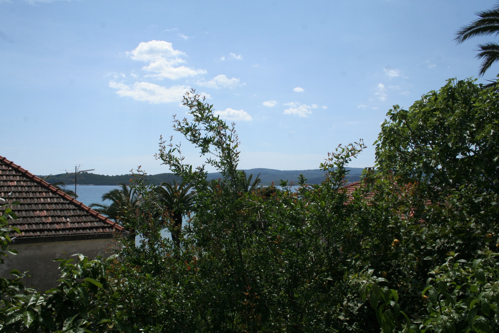 One bedroom apartment with terrace and sea view Orebić, Pelješac  A-b