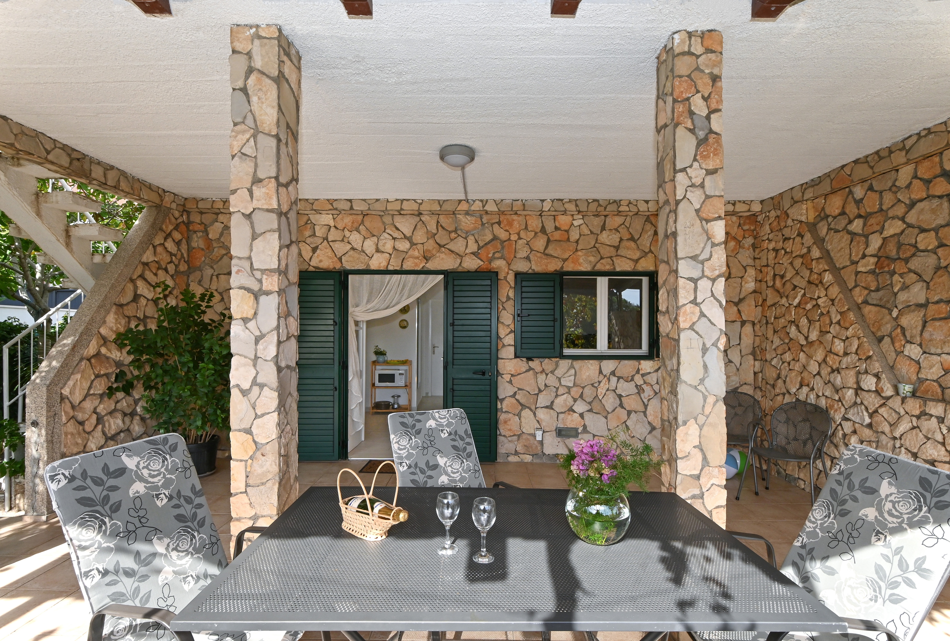 Two bedroom apartment with terrace Seget Vranjica, Trogir  A-a