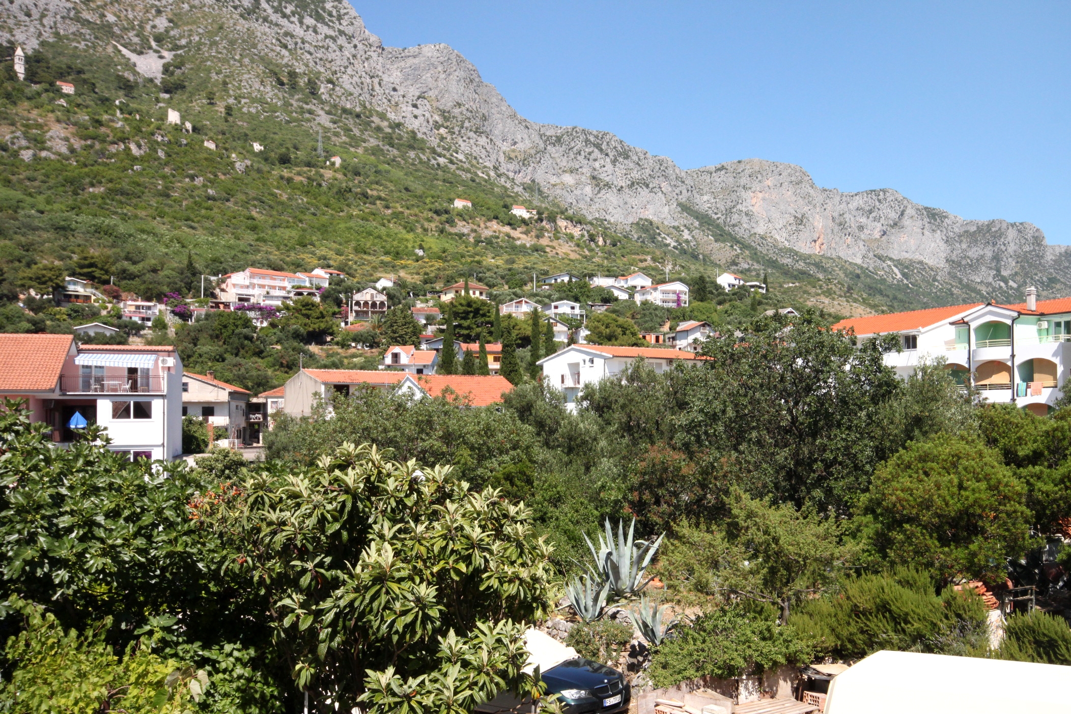 Three bedroom apartment with terrace and sea view Podaca, Makarska  A-a