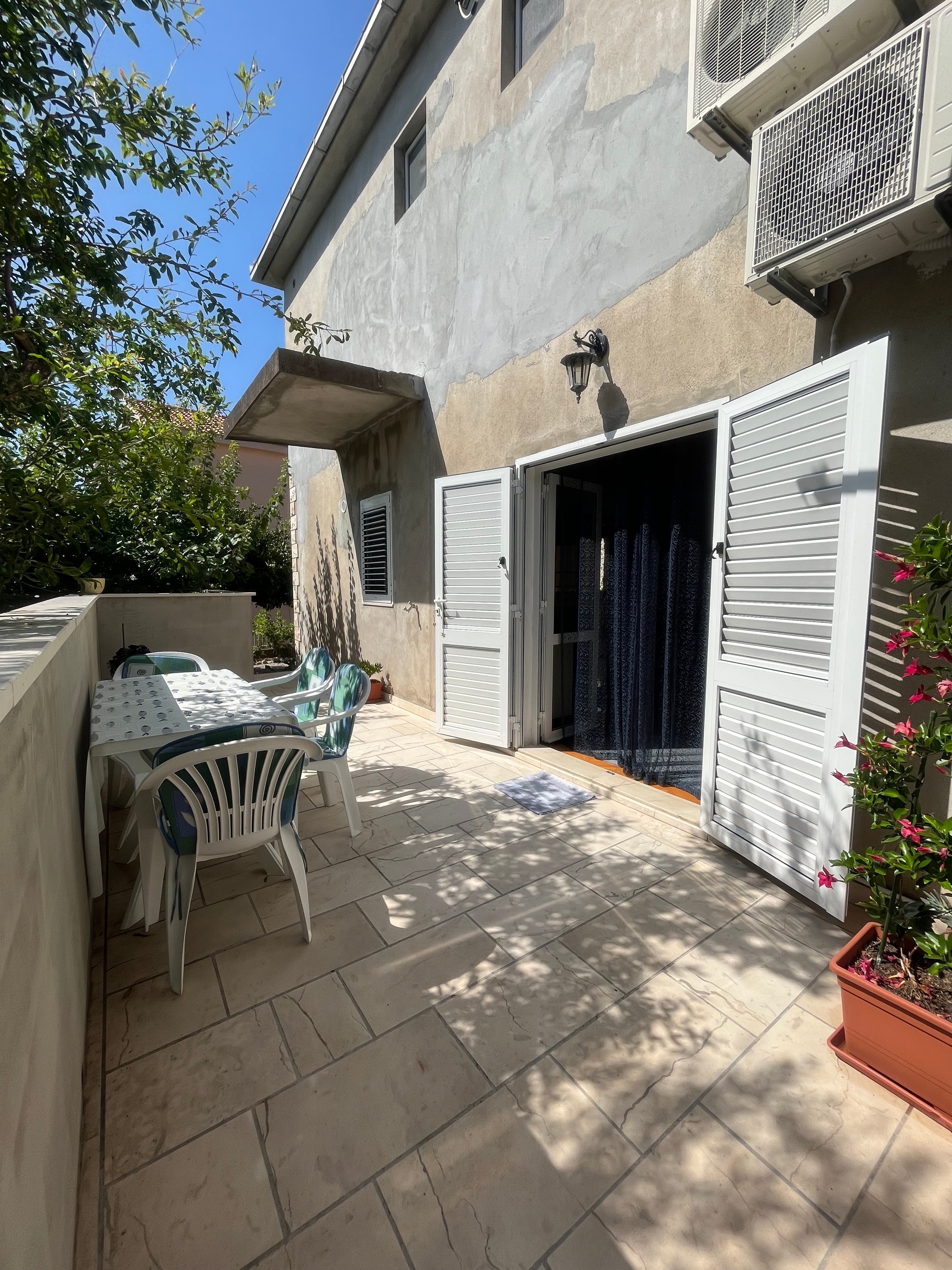 Two bedroom apartment with terrace Orebić, Pelješac  A-a