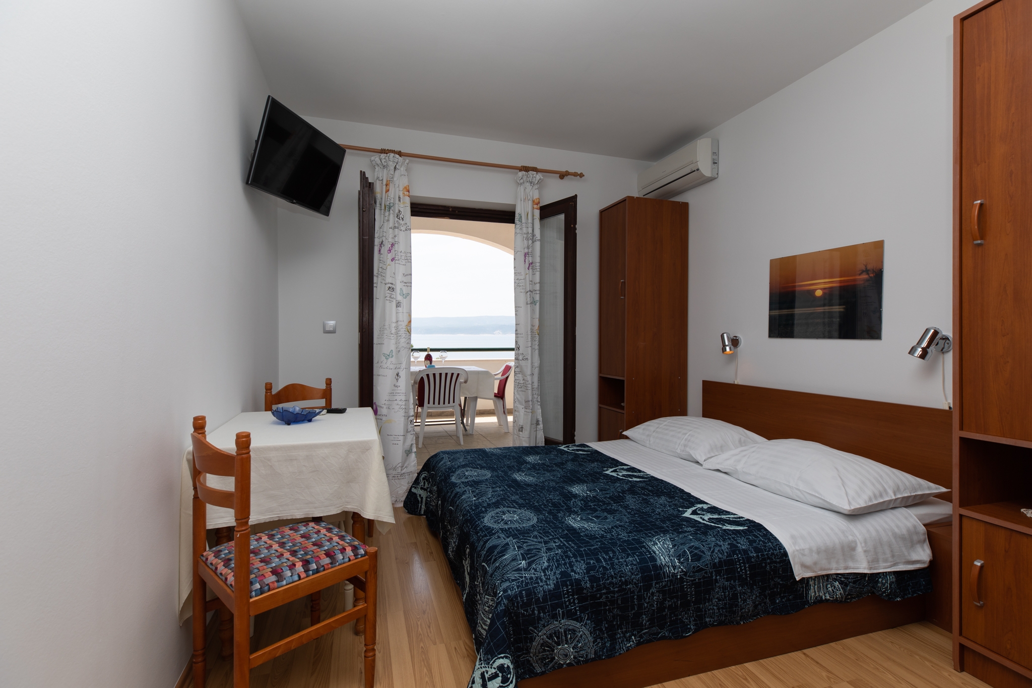 Studio flat with terrace and sea view Medići, Omiš  AS-a
