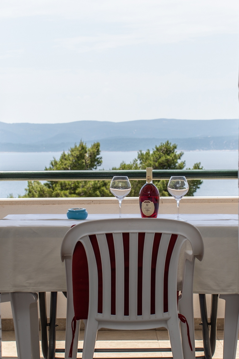 Studio flat with terrace and sea view Medići, Omiš  AS-a
