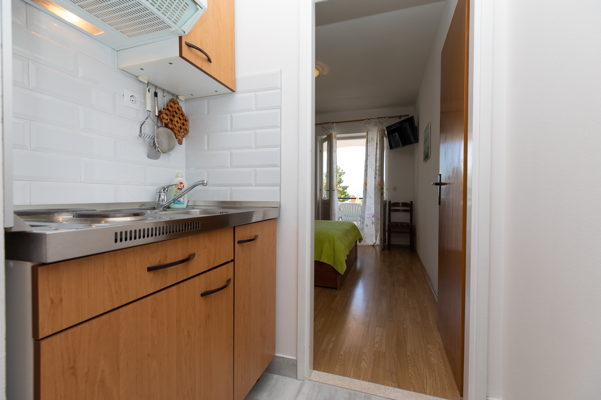 Studio flat with terrace and sea view Medići, Omiš  AS-e