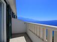 Medići, Balcon 2 dans l’hébergement en type apartment, avec la vue sur la mer et WiFi.