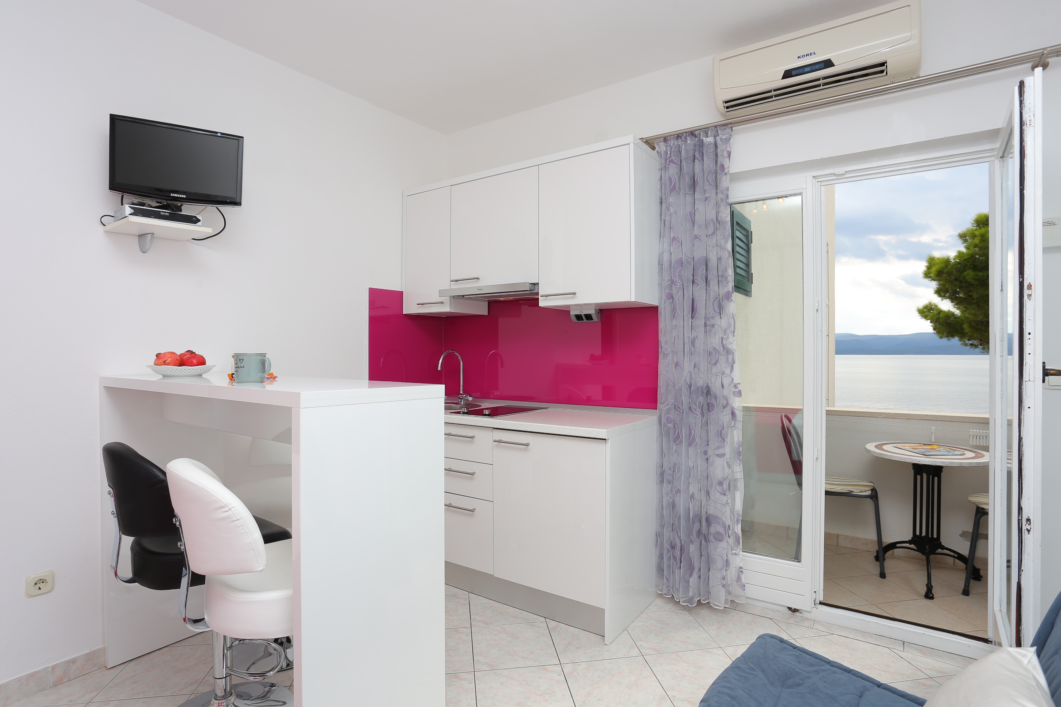 Studio flat near beach Medići, Omiš (AS-1047-b)