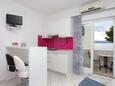 Kuchyně Medići, Kuchyně v ubytování typu studio-apartment, s klimatizací a WiFi.