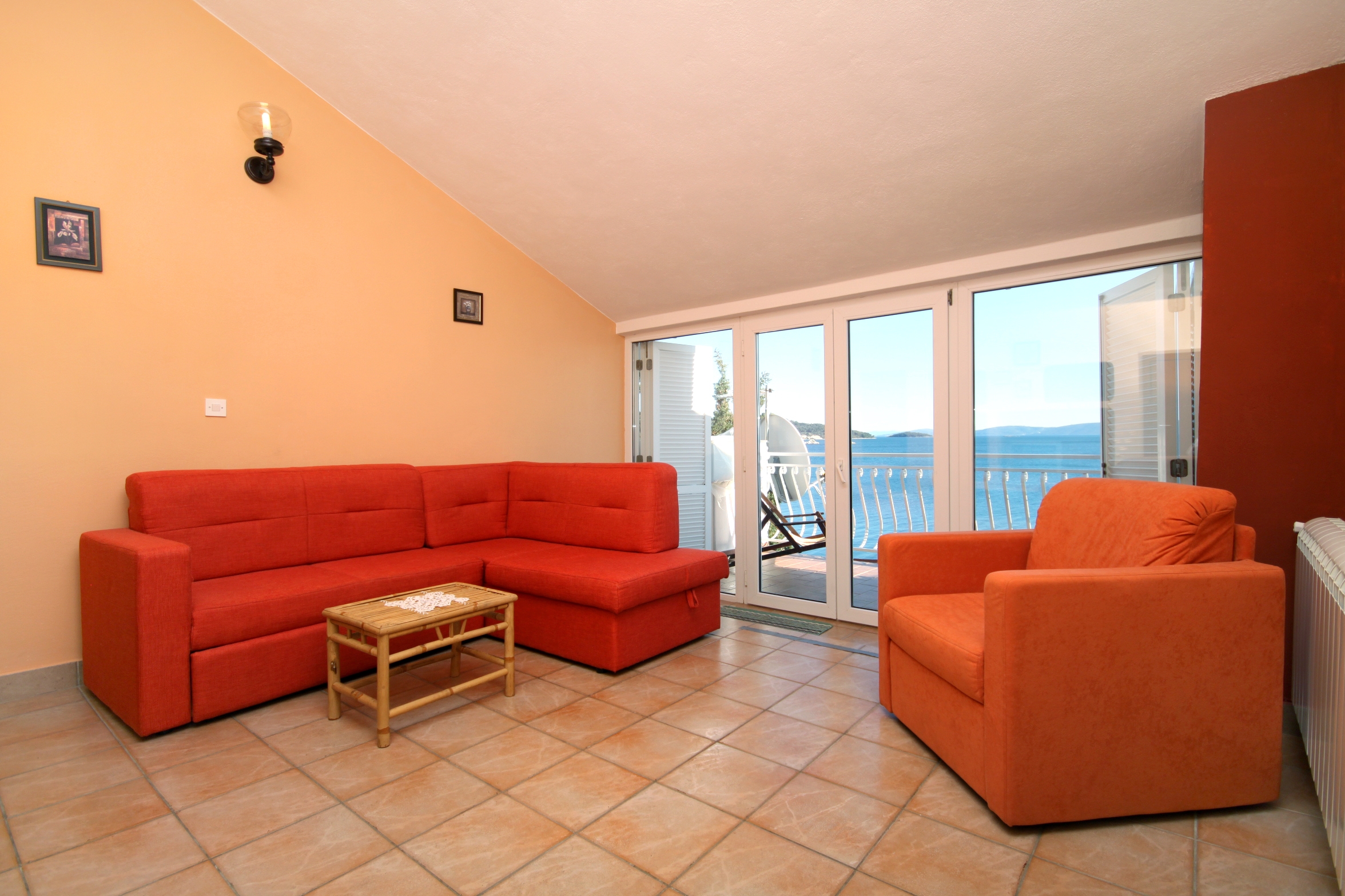 Two bedroom apartment near beach Seget Vranjica, Trogir (A-1051-d)