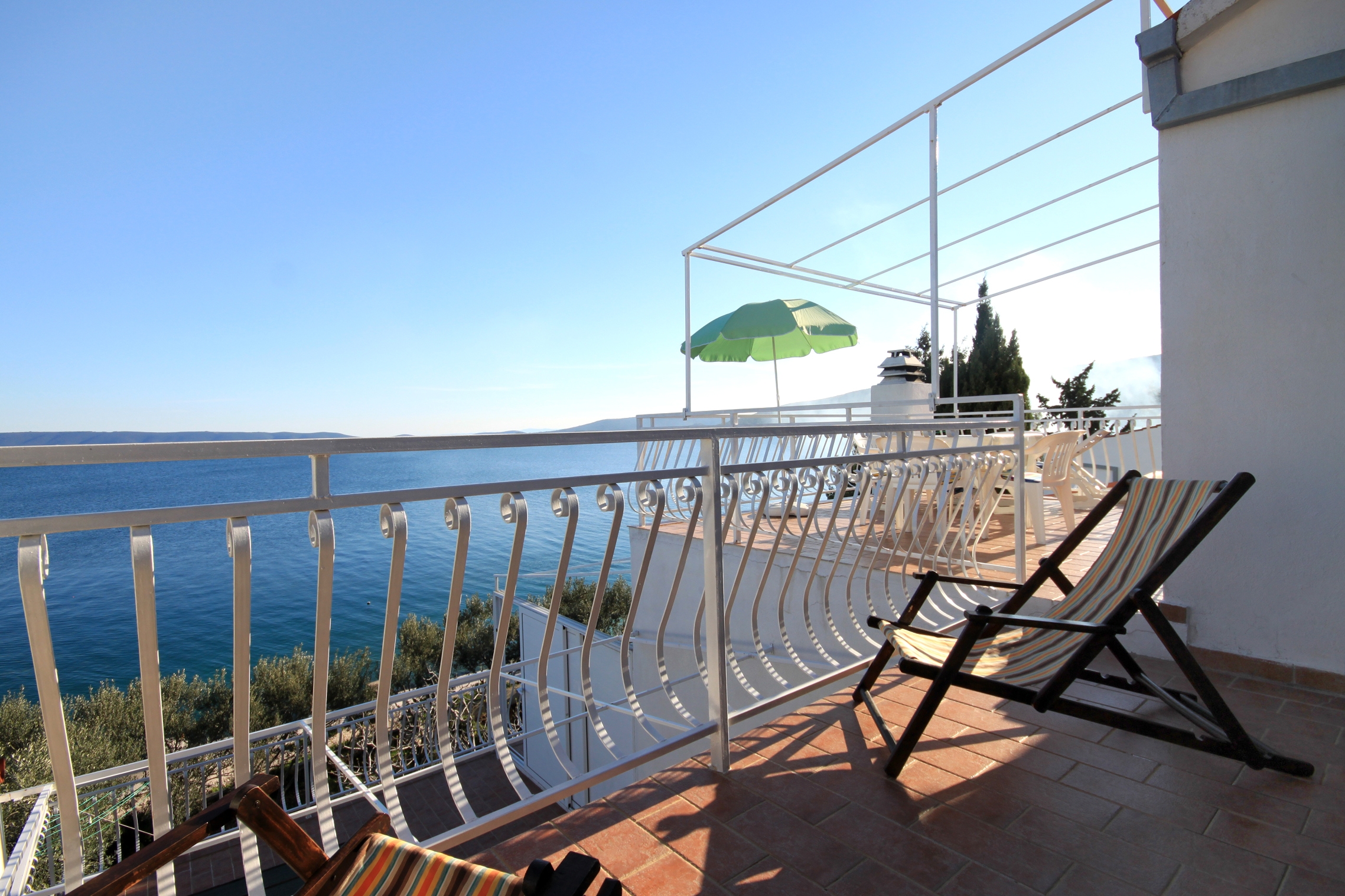 Two bedroom apartment near beach Seget Vranjica, Trogir (A-1051-d)