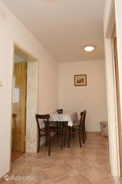 Dining room Živogošće - Porat, Dining room in the apartment, WIFI.