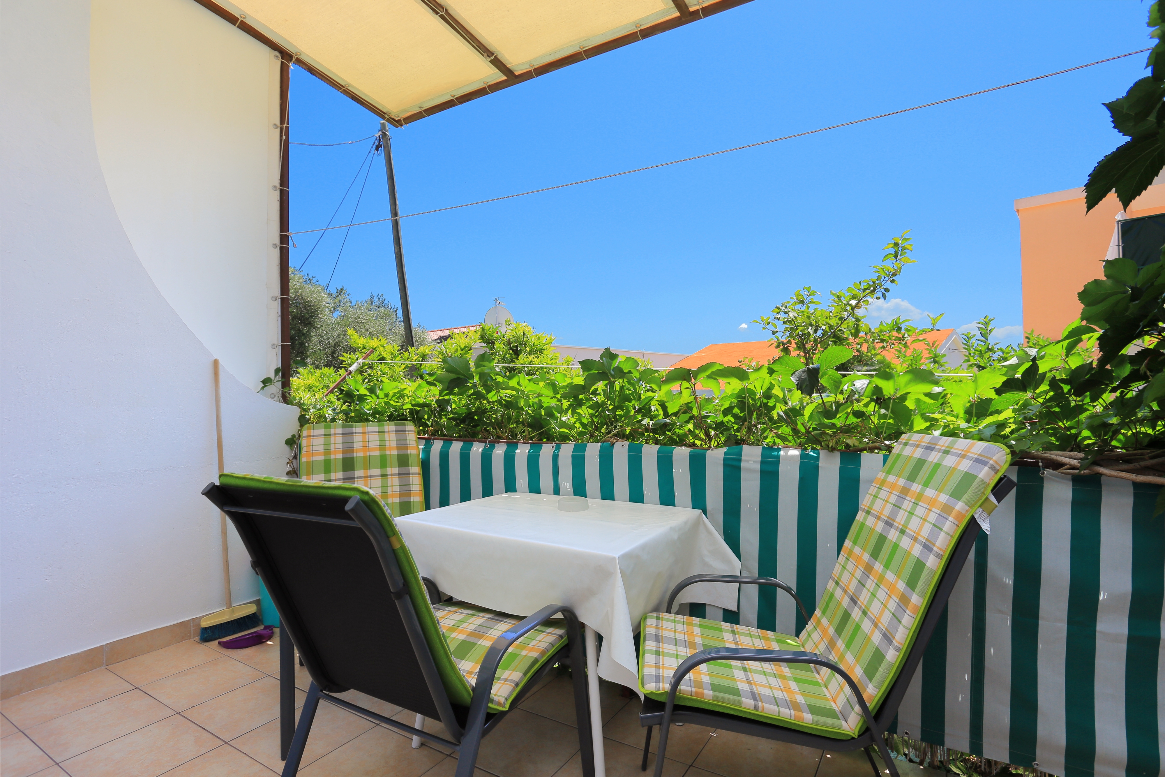 Studio flat with terrace Živogošće - Blato, Makarska (AS-1057-b)