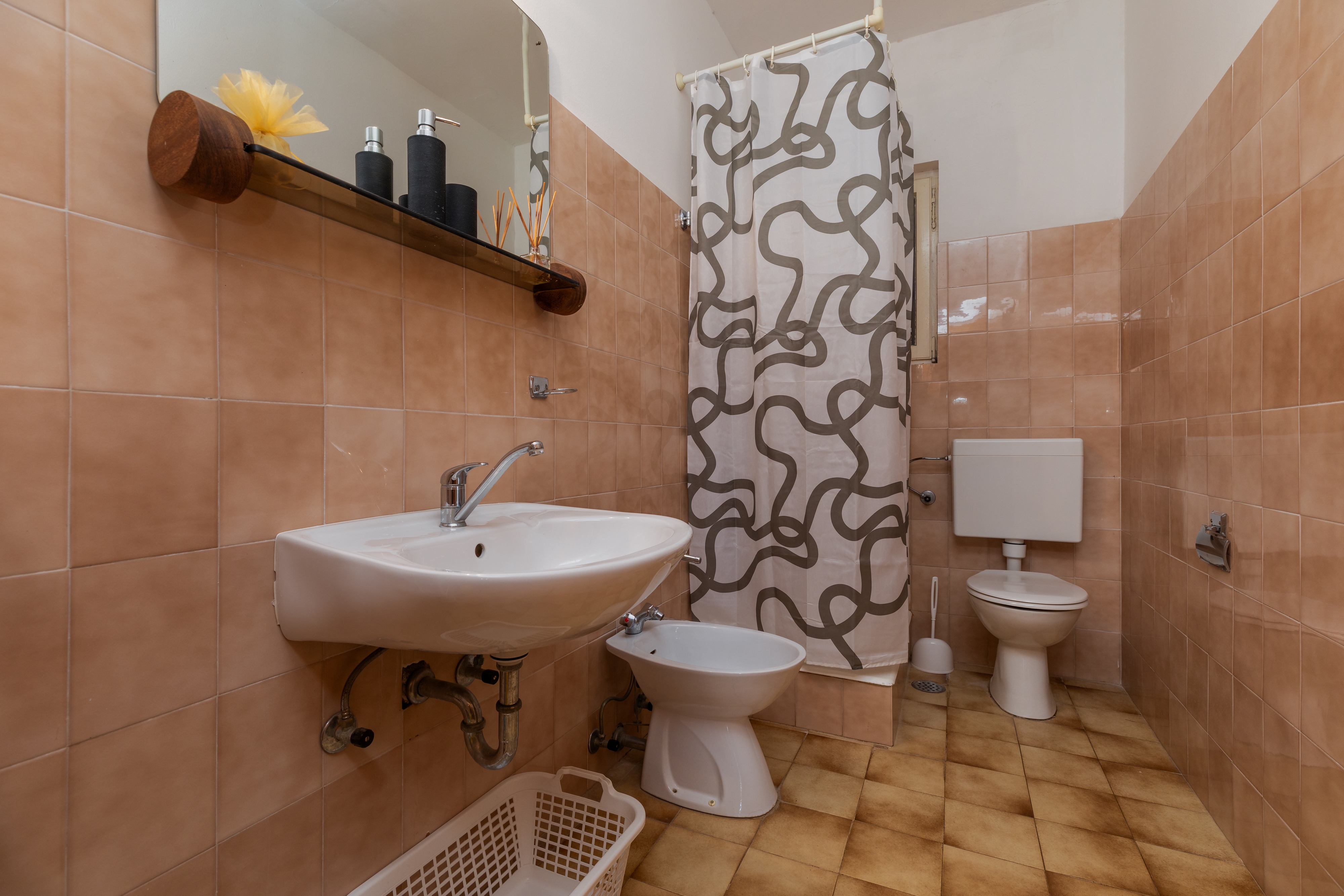 One bedroom apartment with terrace and sea view Balića Rat, Omiš  A-b