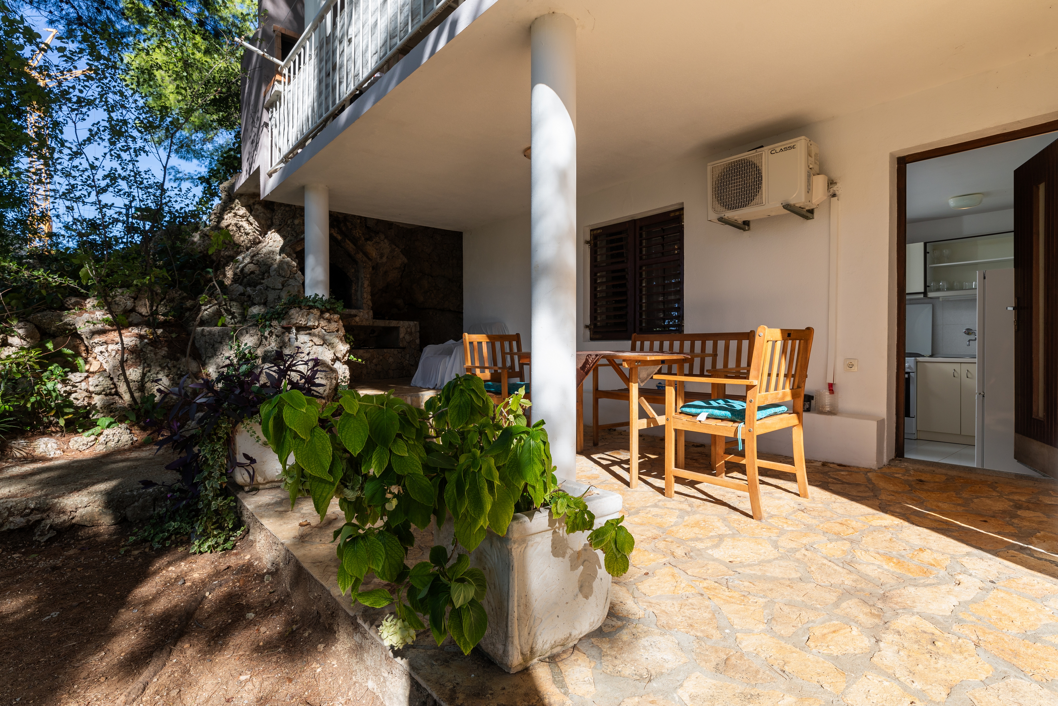 Studio flat with terrace Balića Rat, Omiš  AS-a